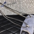 Valentino Rockstud No Limit Fur Gray VNLB36556777